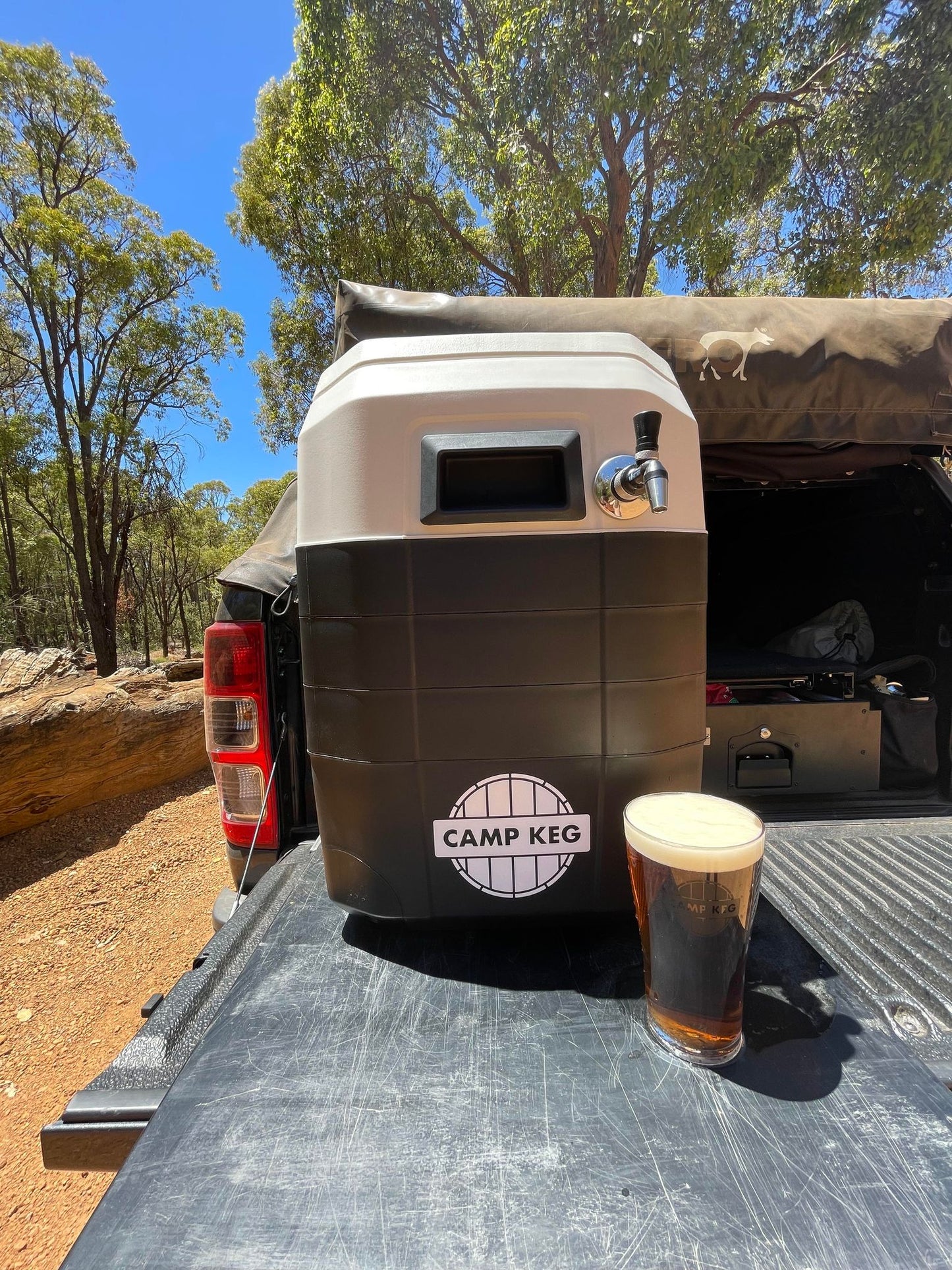 Camp Keg OG Mini Tap 12v/240v Portable Kegerator Fridge