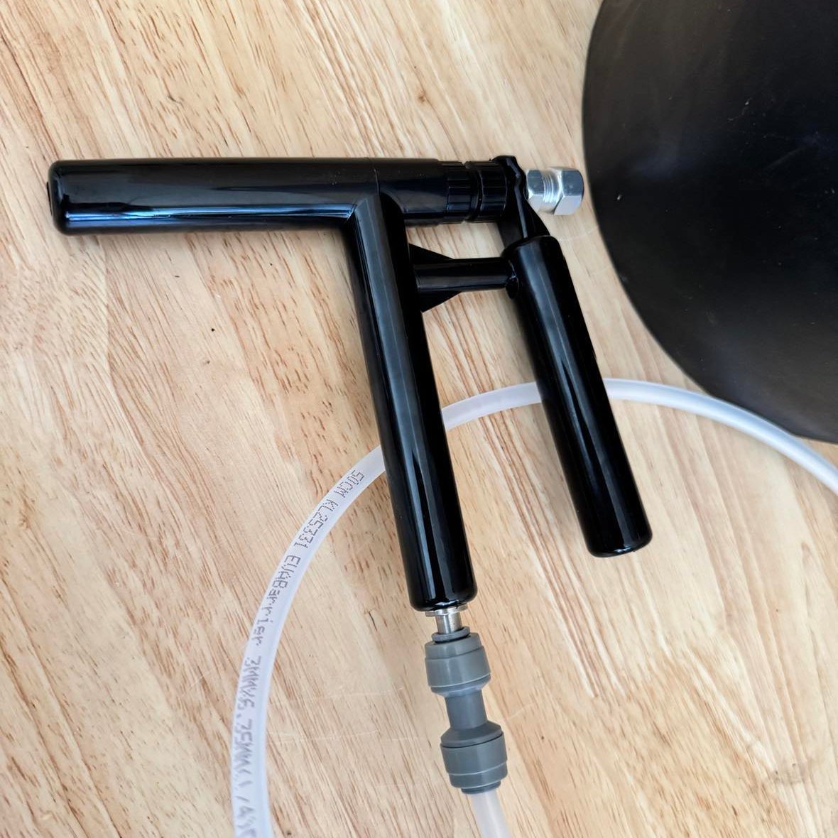 Camp Keg Budget Pluto Kit with Gas and Black Lightshield Line