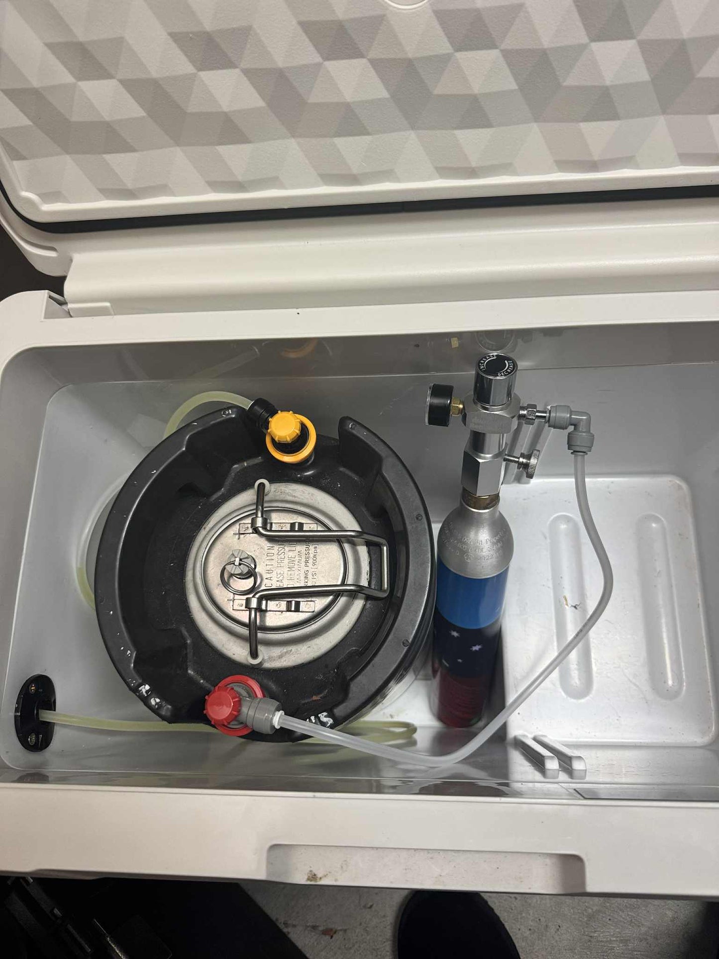 Camp Keg OG Mini Tap 12v/240v Portable Kegerator Fridge