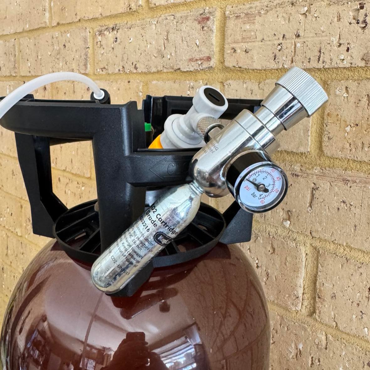 Camp Keg Budget Pluto Kit with Gas and Black Lightshield Line