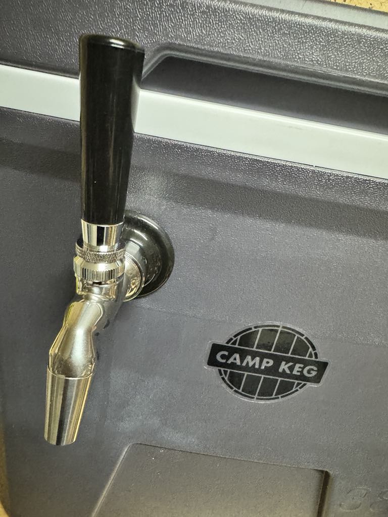 Camp Keg Outback Kegerator with Pub Style Tap