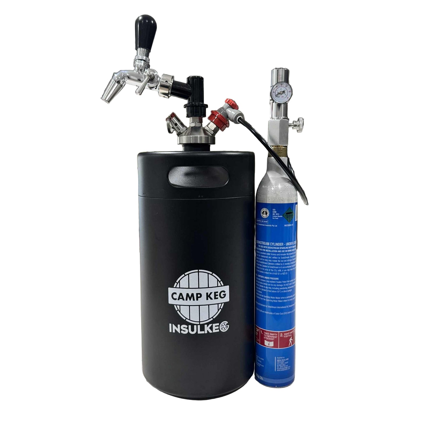 Minikeg Sodastream Conversion Kit by Camp Keg