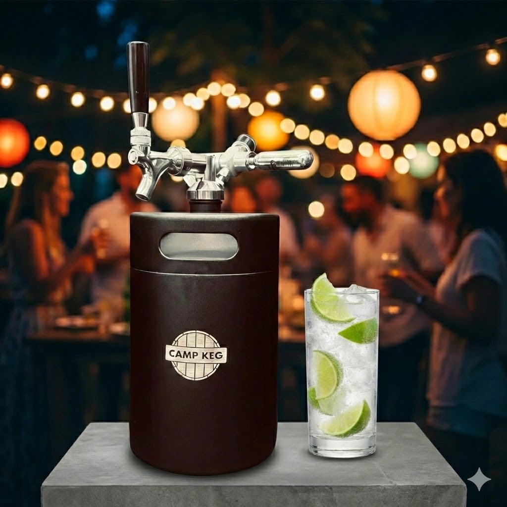 Black Magic 5ltr Mini Keg with Free Gas