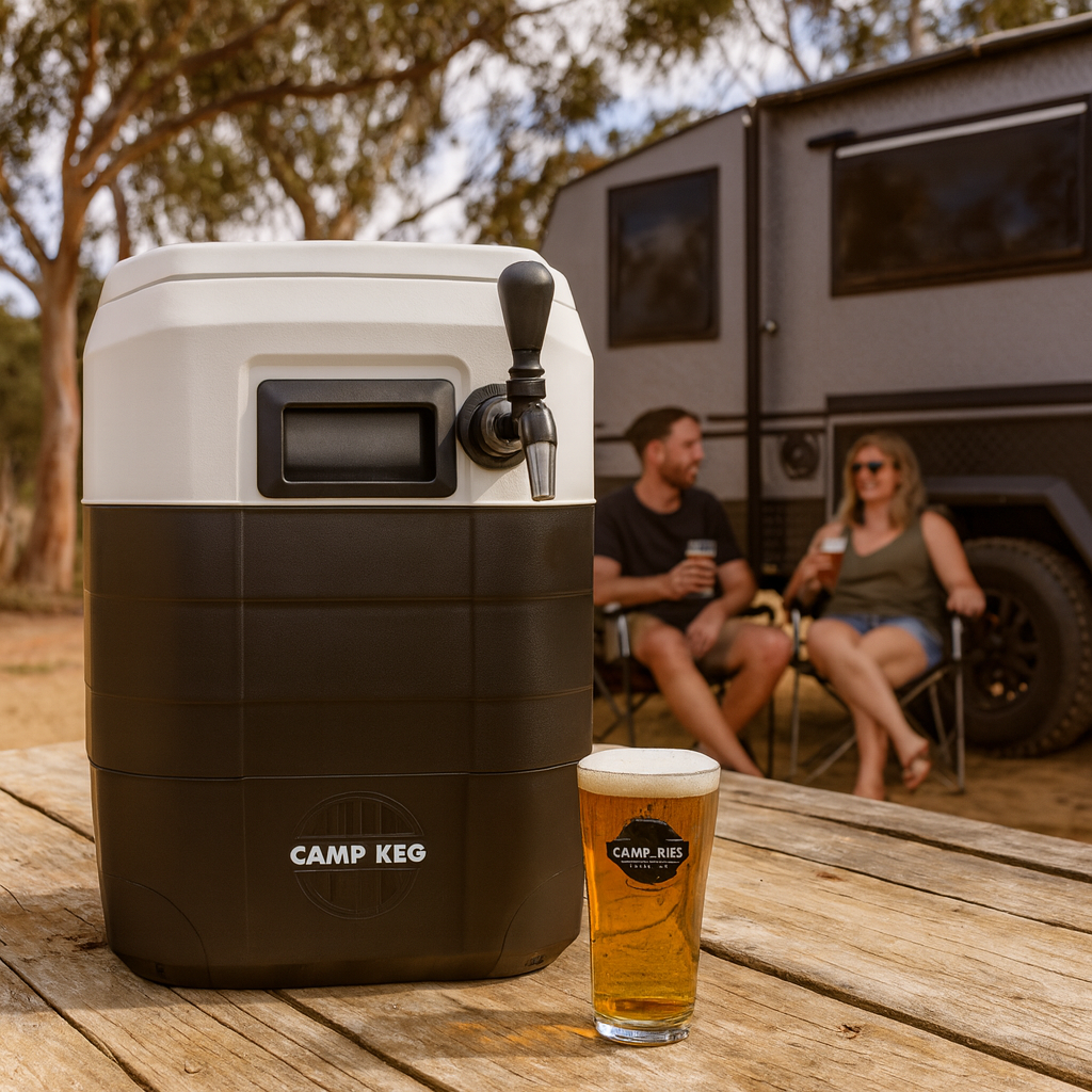 Camp Keg OG Pub Tap 12v/240v Portable Kegerator Fridge