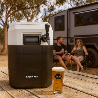 Camp Keg OG Pub Tap 12v/240v Portable Kegerator Fridge