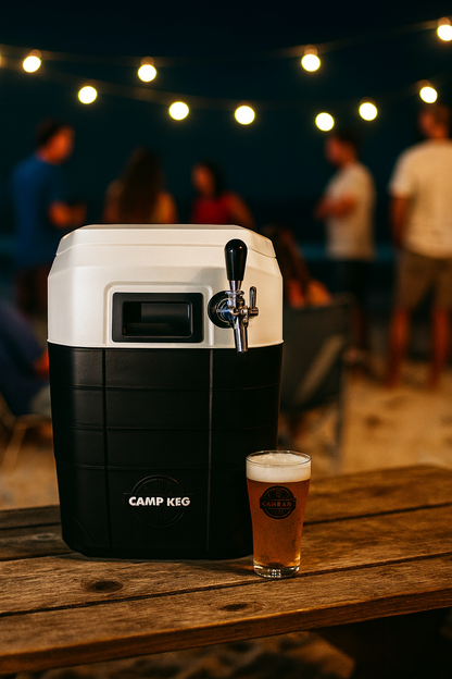 Camp Keg OG Pub Tap 12v/240v Portable Kegerator Fridge