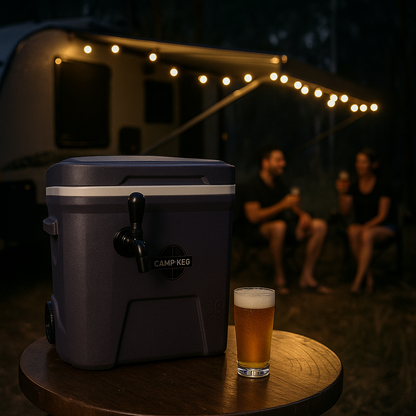 Camp Keg Outback Kegerator with Pub Style Tap