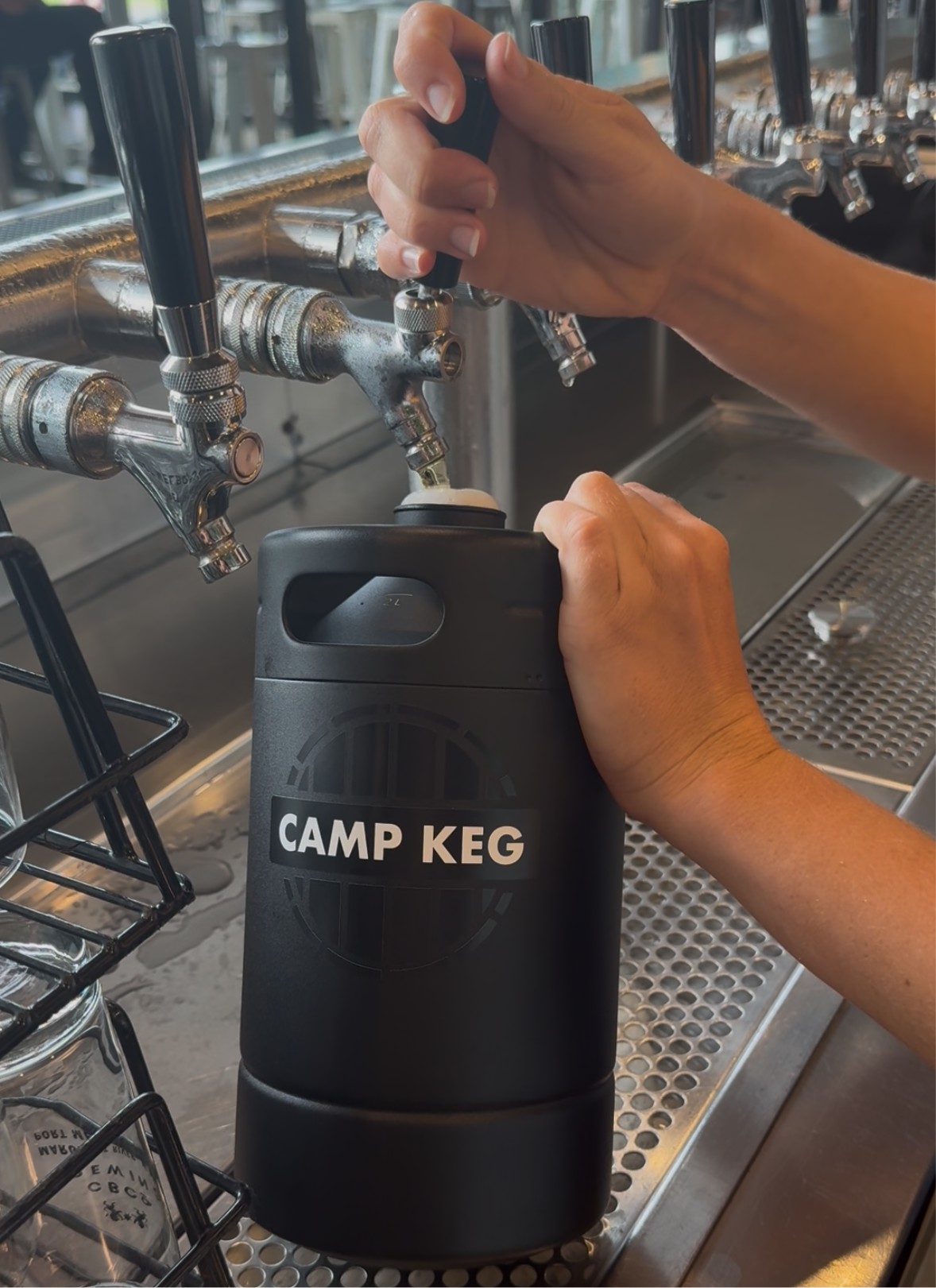 Insulkeg 2ltr Double Wall Mini Keg by Camp Keg