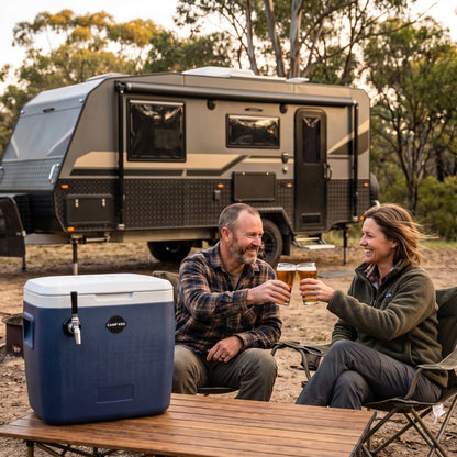 Portable Cooler Kegerator with Free Gas