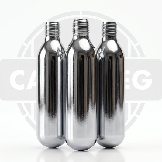 74g Big Bulb CO2 Cartridge Disposable 5/8-18UNF Thread (pack of 3)