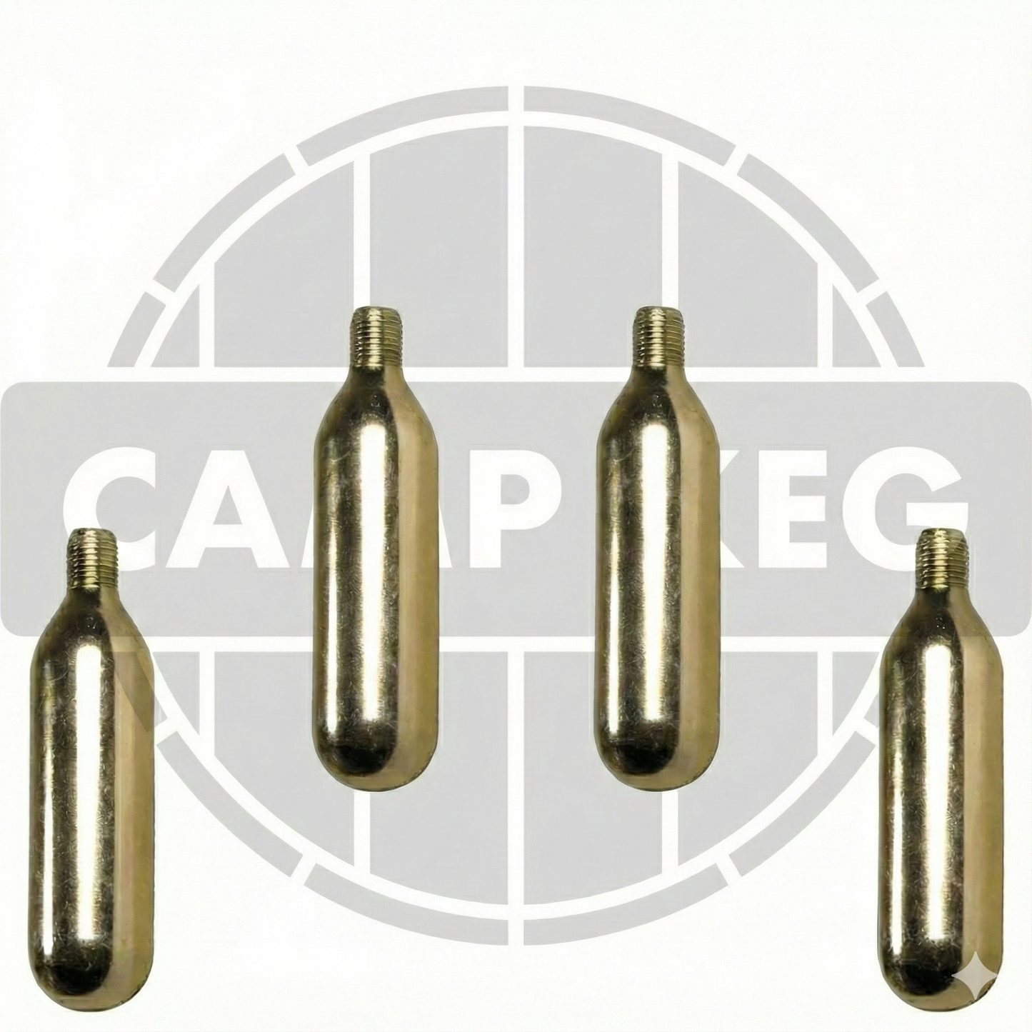 CO2 Mini Bulbs 16g threaded cartridge pack of 4