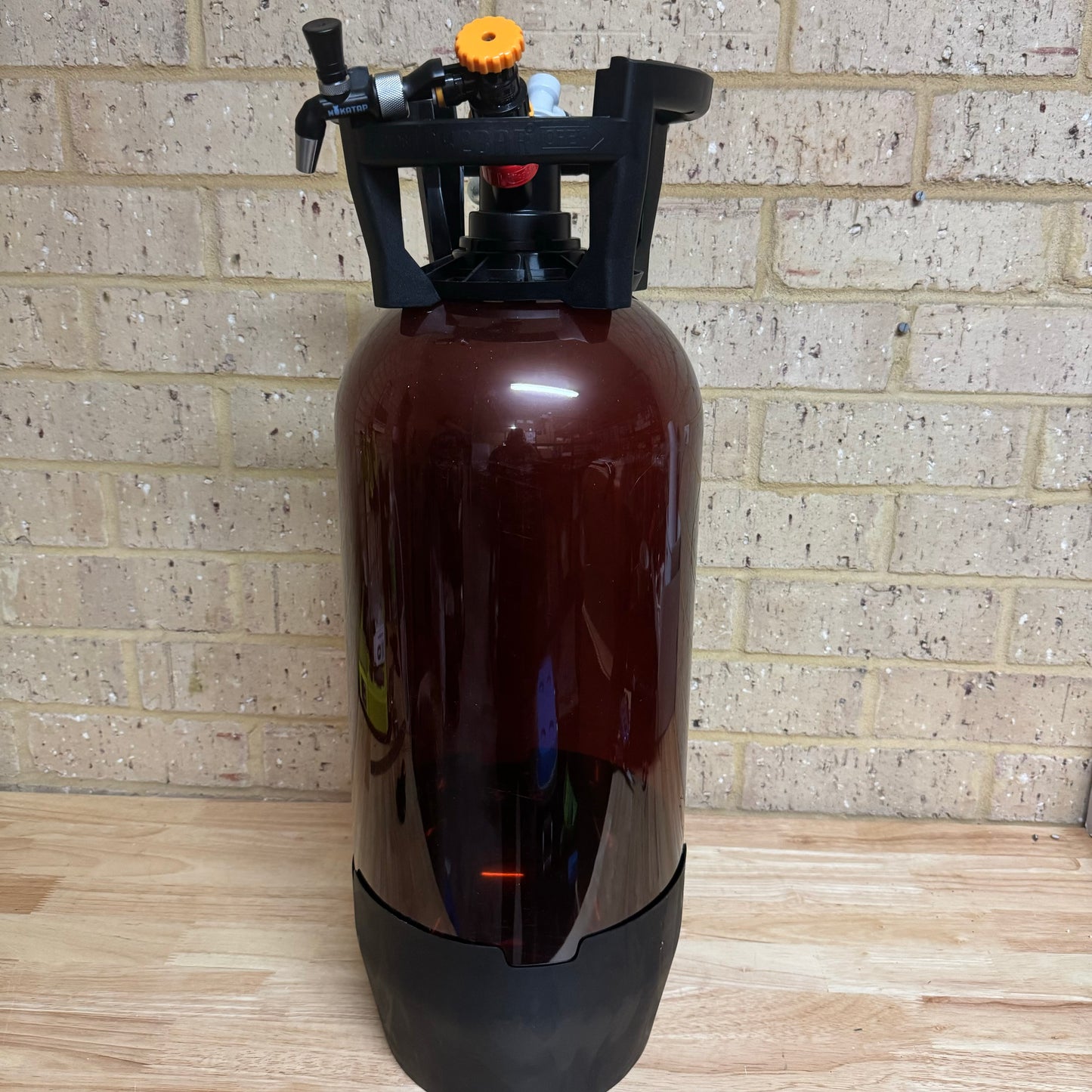 Camp Keg Budget Pluto Kit with Gas and Black Lightshield Line