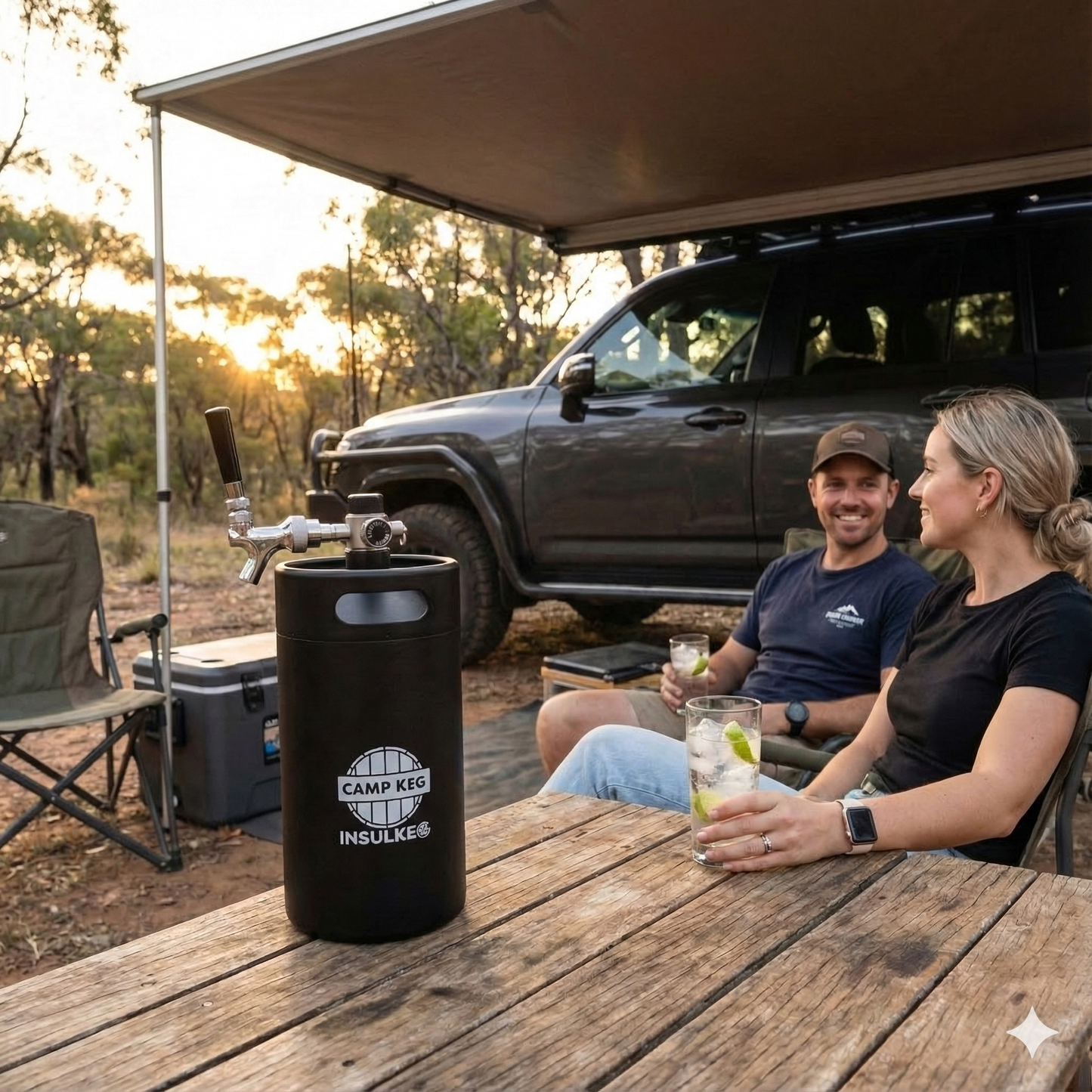 Insulkeg 5ltr Double Wall Mini Keg with Free Gas
