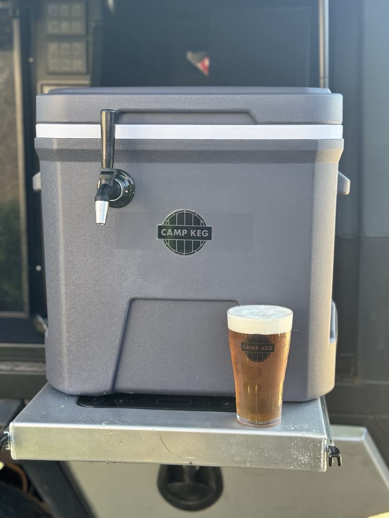 Camp Keg Outback Kegerator with Pub Style Tap