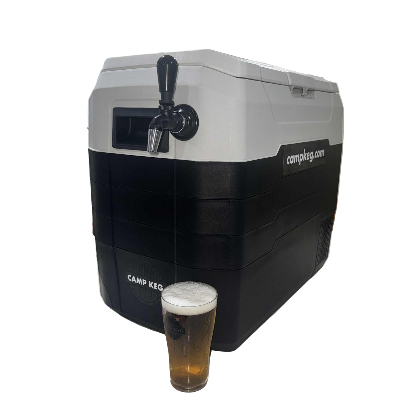 Camp Keg OG Pub Tap 12v/240v Portable Kegerator Fridge