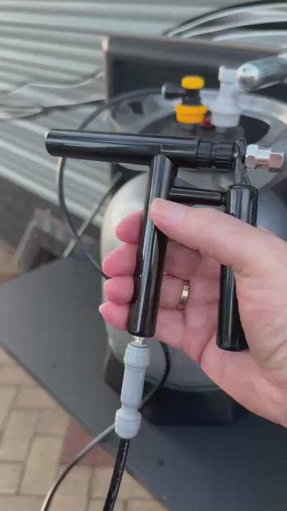 Camp Keg Budget Pluto Kit with Gas and Black Lightshield Line